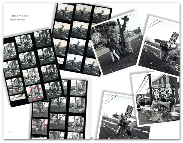Photo Selection spread